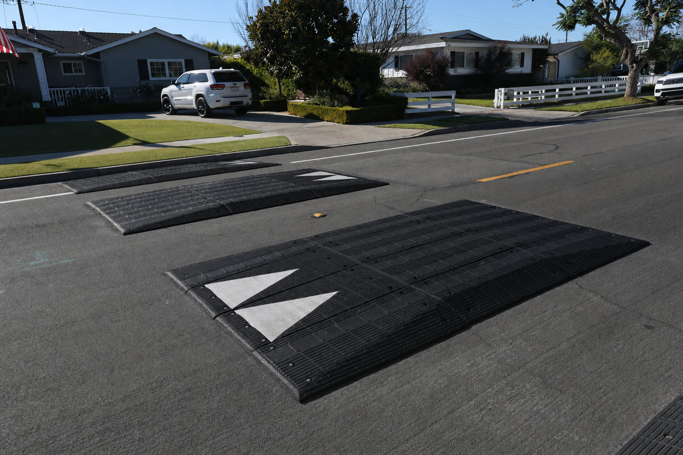 Speed bump installation